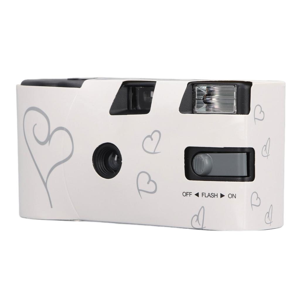 Disposable Camera for Wedding Retro Film Camera with Flash 27 35mm Color Films for Anniversary Concert Travel Camp