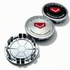 4 Stück Vossen Logo Emblem Auto Radnabendeckel 75MM Clips 65MM Räder Radkappe Vossen Abzeichen Felge Radnabendeckel Staubschutz Auto Zubehör