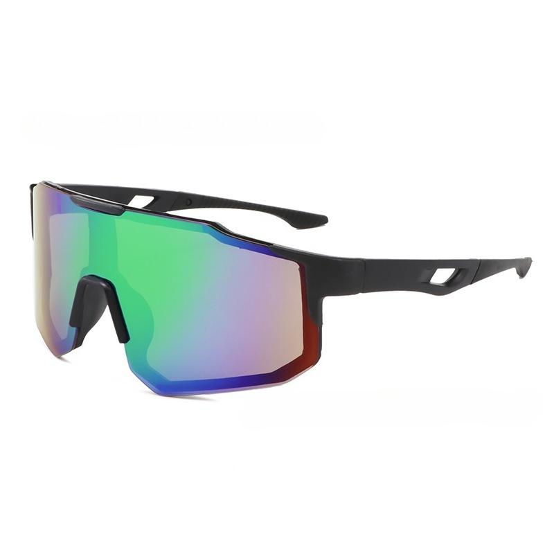 Outdoor Sports Cycling Windproof Sun Protection Sunglasses for Men and Women, European and American Style Colorful Sunglasses