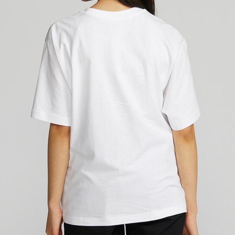 Uniqlo X Pokemon Cartoon Print Loose Fit Round Neck Short Sleeve T-Shirt Women Tops White 430598-00