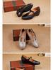 2025 Autumn Women's Genuine Leather Mary Jane T-Strap Shoes - Soft Sole, Retro French Style, Chunky Heel