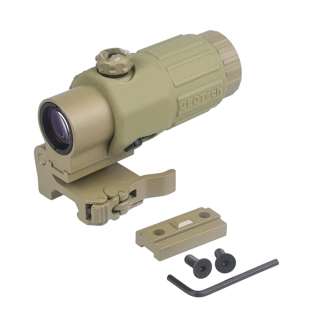 Tactical Eotech G33 G43 G45 3X Magnifier Scope 551 552 553 558 Red Dot Sight Hydra Riser Hunting Riflescope Unity Fast Airsoft