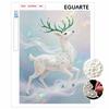 DIY Pearl Art Deer Painting Kit 5D Crystal Rhinestone Embroidery for Bedroom Living Room Wall Decoration Handmade Craft