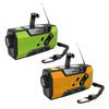 Emergency Crank Weather Solar Panel NOAA/FM/AM Radio with Portable Survival Radio Large Decibel