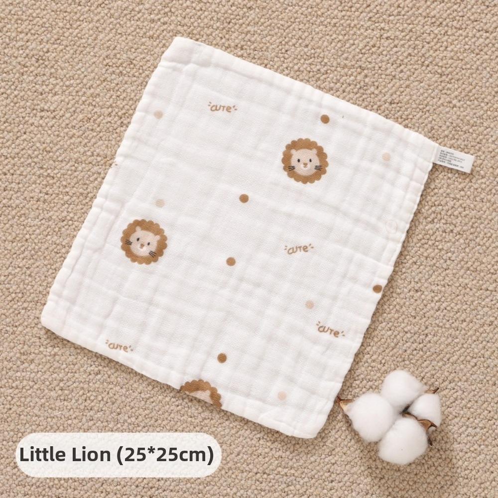 2PCS Embroidery Design Burp Cloth Small Square Newborn Bib Absorbent Baby Saliva Towels For Toddler