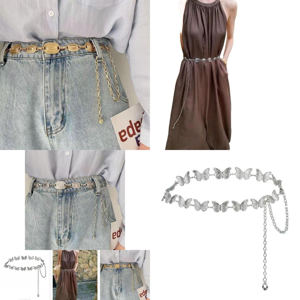 Elegant Butterfly Waist Chain Accessory With Unique Design For Fashionable Outfits