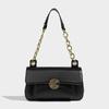 High-end Leather Texture Chains Shoulder Bag Design Sense Commuter All-matching Underarm Bag Women's Solid Casual Square Handbag