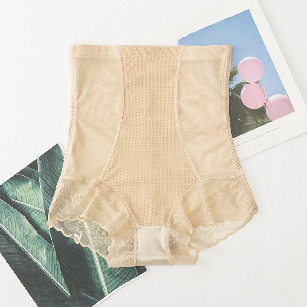 High Waist Tummy Control Shapewear Transparent Slim Seamless Underwear Elastic Hip Lift Shaper Gym