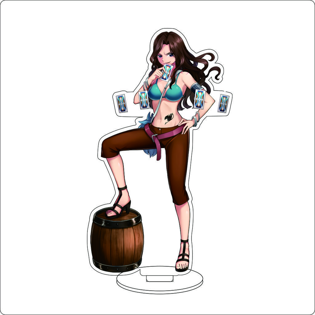 16CM Anime FAIRY TAIL Acrylic Stand Ornaments Jellal Fernandes Gray Fullbuster Mirajane·Strauss Figure Stand Halloween Gifts