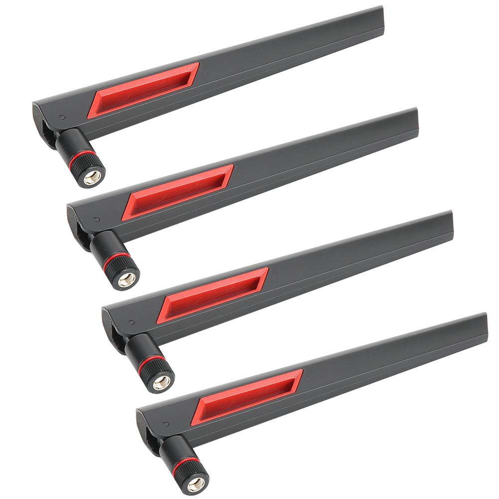 4pcs SMA Omnidirectional WiFi Antenna Fit for RT‑AC68U EX6200 AC15 AC3200 AC66U