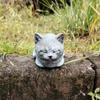 New Outdoor Garden Lawn Art Garden Cat Statue Durable Resin Animal Statue Home Decor Crafts Resin Sculpture