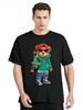 A Cool Bear With A Guitar And Sunglasses Funny Tshirt Unisex Fashion Short Sleeve Casual Clothes Oversized Tshirt Hip Hop Tees