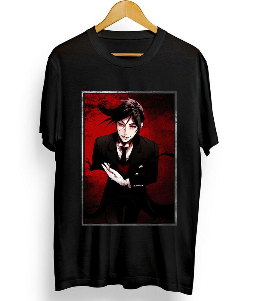 Black Butler,Sebasti   an,Kuroshitsuj   i,Sebastian,Ja   panese,Anime,n   ew Unisex T-Shirt