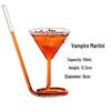 High-Stemmed Cocktail & Martini Glass Set - Creative Internet Celebrity Design