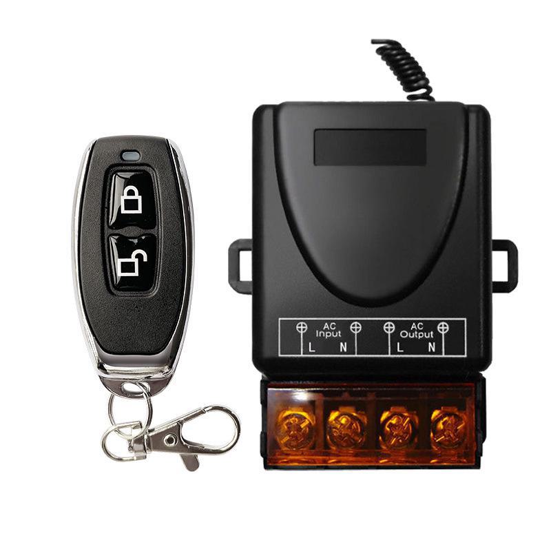 High-Power 220V Wireless Remote-Control Intelligent Motor Power Supply and Water Pump Switch, 30A 433MHz