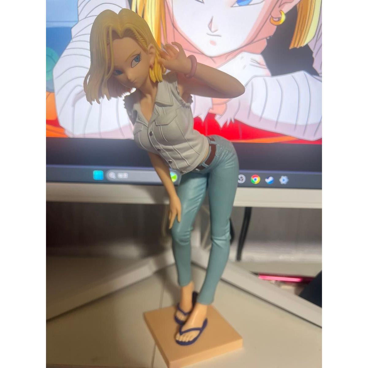 Used Dragon Ball Z Android 18 Prize Figure