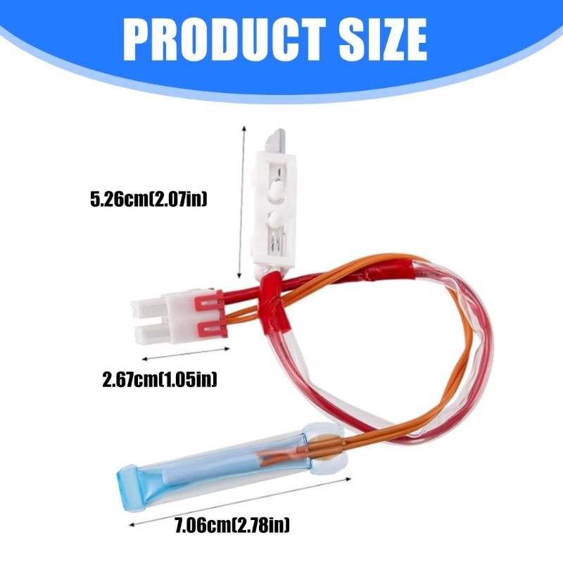 Einfache Installation Kühlschrank Temperatursensor Haushaltsgeräteteil für einfache Einrichtung und genaue Temperaturregelung