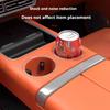 For Li Lixiang L6 L7 L8 L9 Car Central Control Front and Rear Silicone Water Cup Anti-slip Holder Lixiang Car Center Coaster