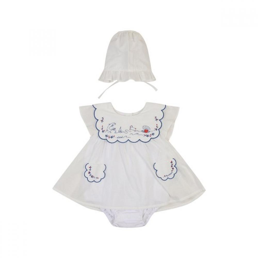

Ettoi Point Bodysuit Set 07t3 27993 O/WHITE/6M