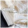 2024 Summer French Lace Embroidered Tulle Midi Skirt