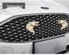 Wolf Head Metal Car Badge: Personalized Sticker & Logo