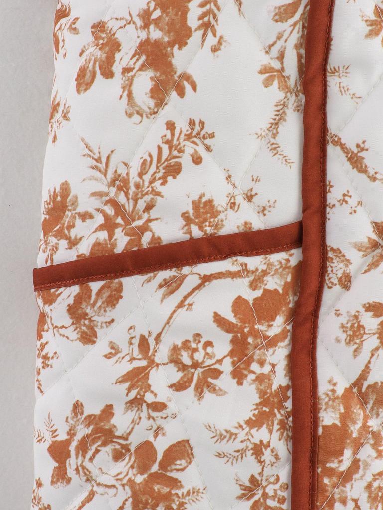 European & American Women's Fashion: 2024 Autumn/Winter Casual Printed Quilted Vest