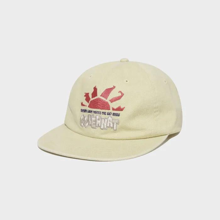 Artwork Graphic 6 PANEL Cap Yellow