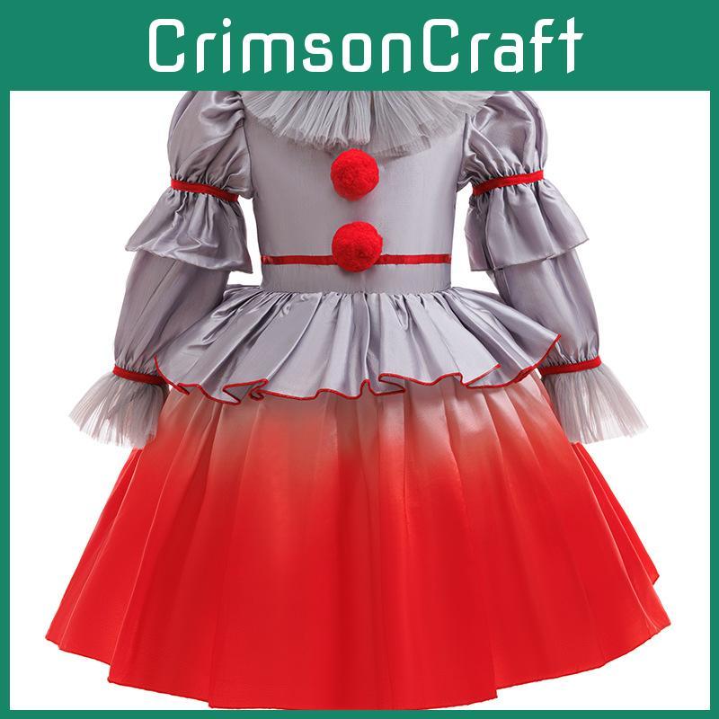 It Cosplay Costume Dress For Kids Halloween Party Dress Up Performance Stage
