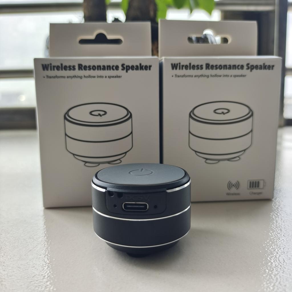 Mini Bone Conduction Speaker Vibration Stereo Audio Digital TWS Wireless Bluetooth Speakers Portable Metal Speaker