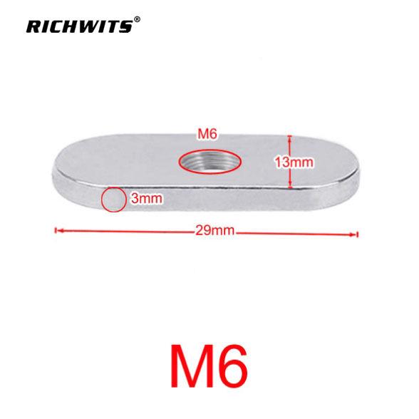 

Stainless Steel Slide Rail Lock Ring for Kayak, RV, Tent, Canoe Hardware