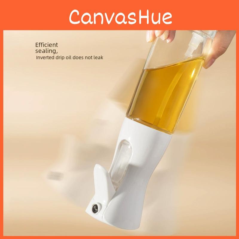 High-quality 220ml Glass Oil Spray Bottle For Kitchen Air Fryer Oil Sprayer Glass Edible Oil Sprayer Mist Bottle Atomizer Oil Can