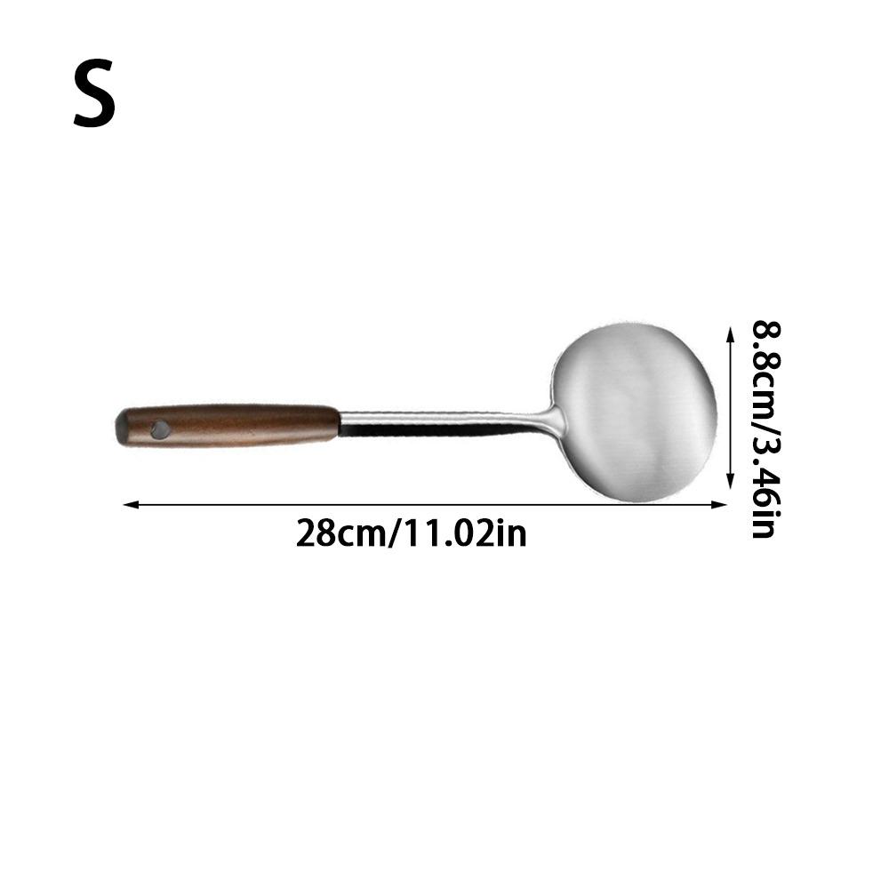 Mushroom Shape Kitchen Stir Fry Spoon Wood Handle Cooking Spoon New Cooking Spatula  Kitchen Tools