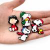 Snoopy Schuhanhänger - PVC Weichgummi Clog-Zubehör für Gartenschuhe