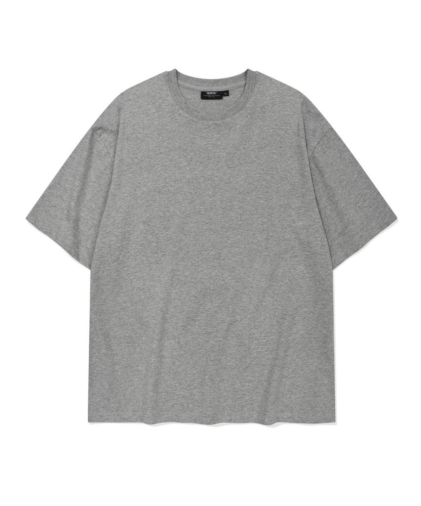 Kaneitei Crop Short Sleeves (Melange Gray)