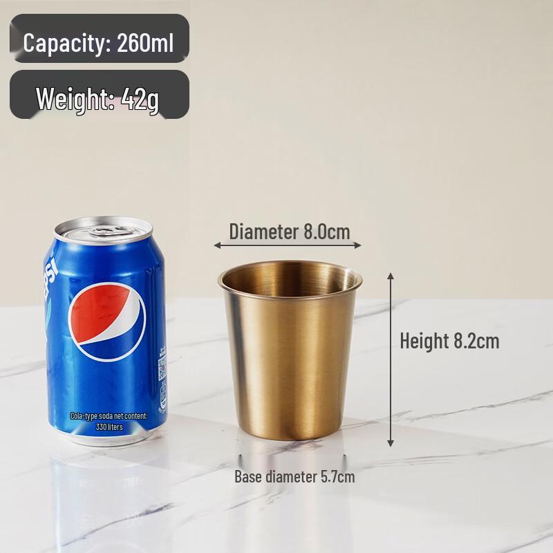 Shengye Portable Stainless Steel Anti-Drop Water Cup