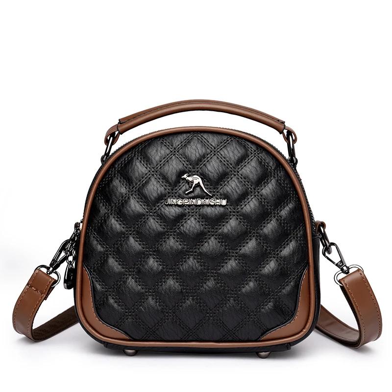 Fashion Women Messenger Bag Small Female Crossbody Shoulder Bag Trendy Ladies Handbag Clutch with Multi Pockets