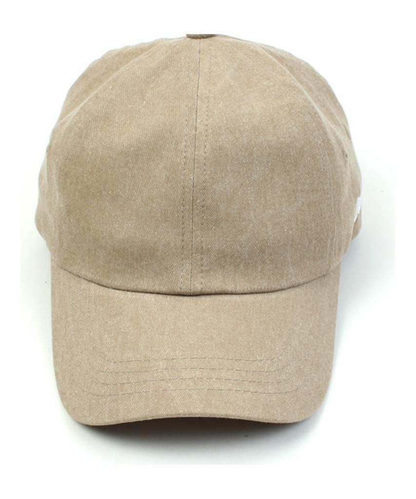 Washing Beige Muji Ballcap