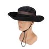 Foldable Sun Hat Wide Brim Bucket Hat Outdoor Sun Protection Hat Breathable Mesh Hat for Fishing Hiking Camping Black