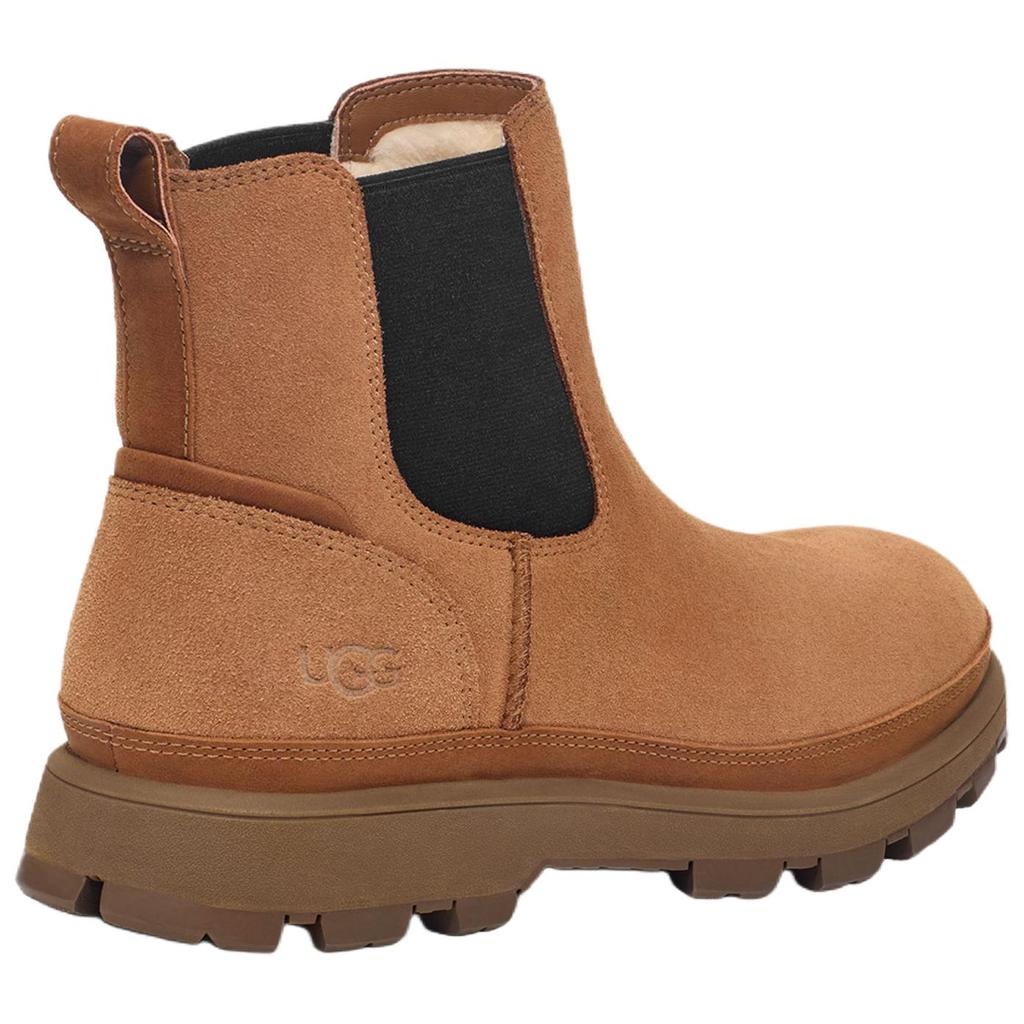 UGG Fashionable Comfortable Short Chelsea Boots Men boots Brown 1166764-CHE