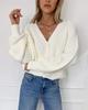 2023 Women's European & American V-Neck Knitted Cardigan - New Autumn/Winter Fashion