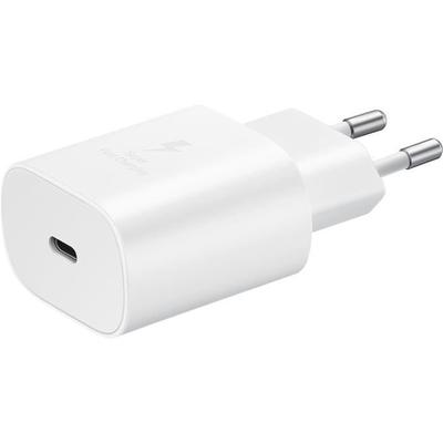 FAST Mains Charger - 25W - SAMSUNG - USB Type C Port (without Cable) - White