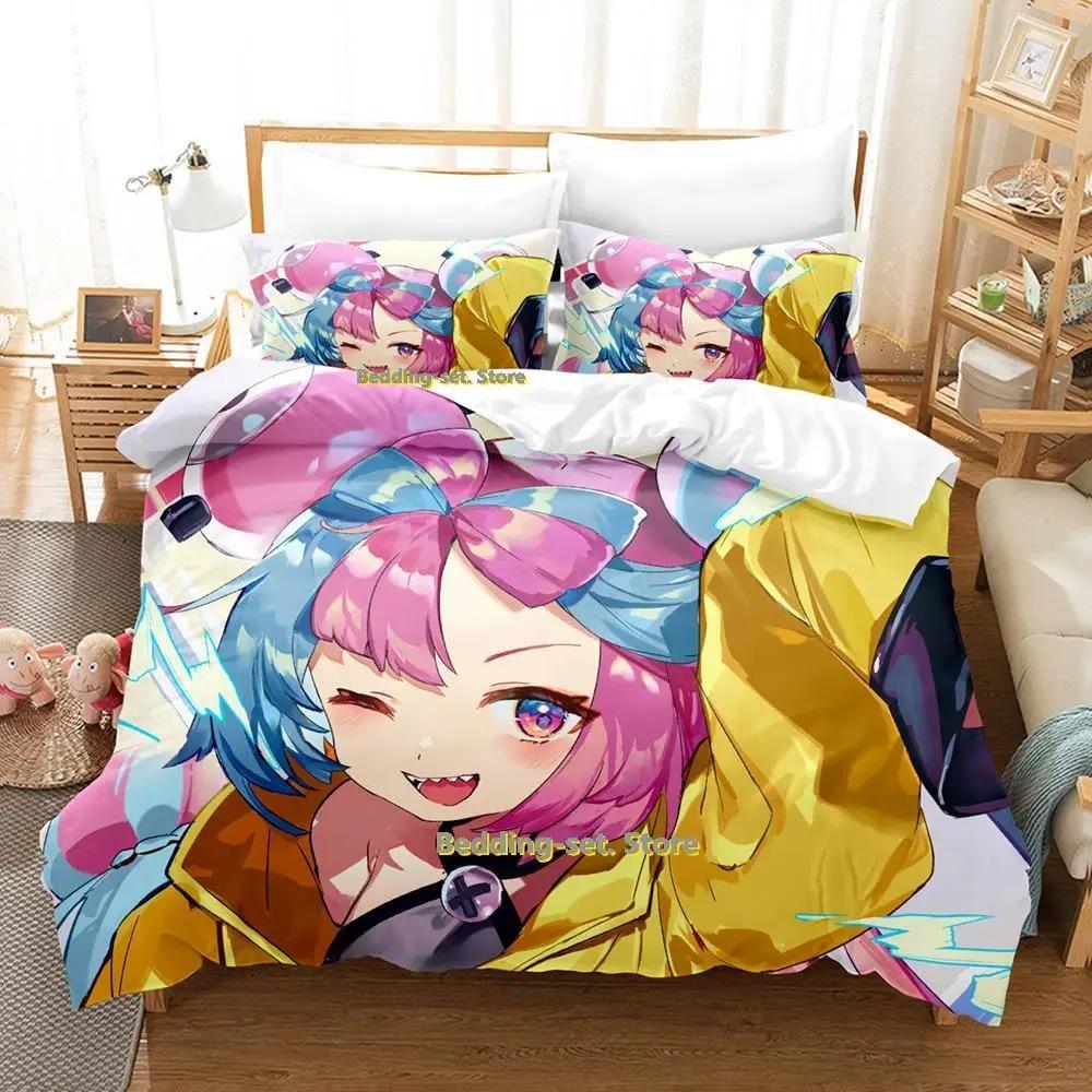 New Kawaii Iono Bedding Set Single Twin Full Queen King Size Bed Set Adult Kid Bedroom Duvetcover Sets Anime Parure De Lit Bed