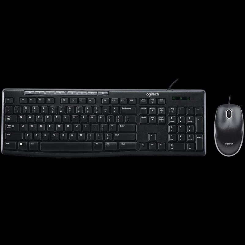 Logitech MK200 Wired Keyboard and Mouse Combo