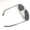 CHANEL 4189 T-Q Teardrop CC Mark logo Pilot shape eyewear sunglasses Black