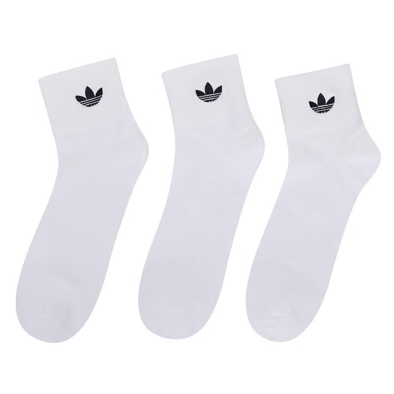Adidas Trefoil Unisex Sport & Casual Socks (3-Pair Pack)