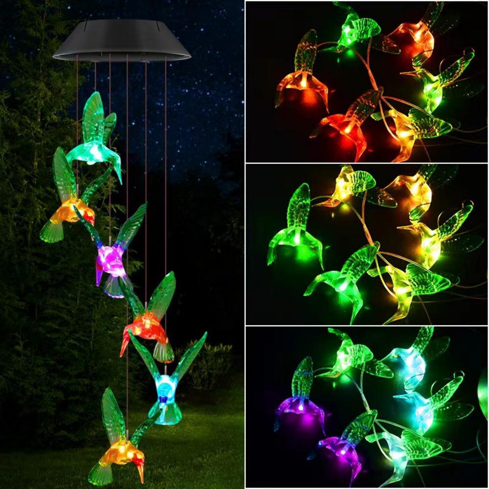 Solar Firefly Courtyard and Garden Sensor Lights