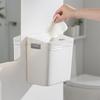 Wall Mount Trash Can Garbage Bin Space Saving Waste Container Hanging for