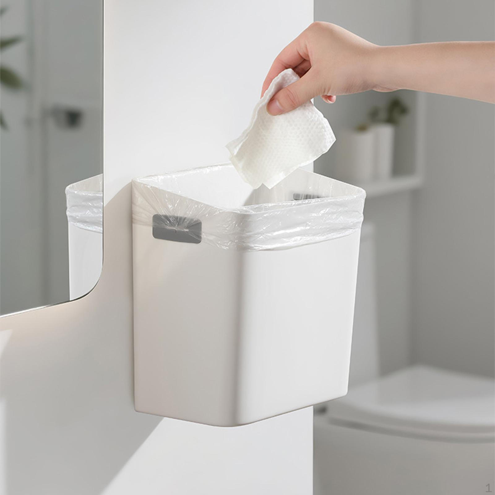 

Настенное мусорное ведро, контейнер для мусора, экономящий место, подвесной для