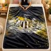 Flannel BlanketNewcastle United Warm Soft Throw Blanket for Indoor Sofa Bed Living Room Use