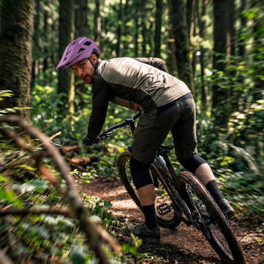 Casque de vélo, Casque de VTT Casques pour Hommes Femmes Adultes Jeunesse